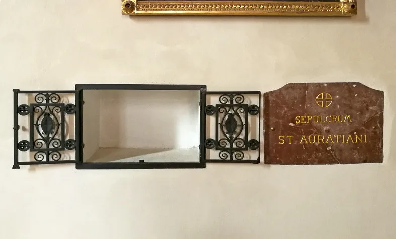 Relikviář sv. Auraciána