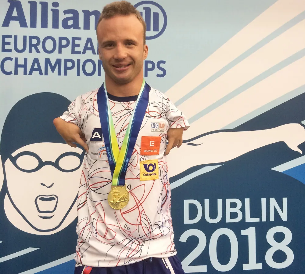 Dvojnásobný evropský šampion Arnošt Petráček.