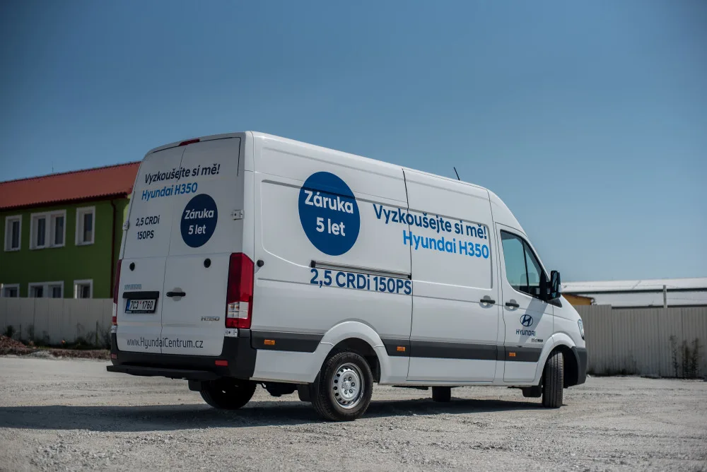 Ideální parťák pro podnikání i volný čas. Tak by se dal popsat Hyundai H350.