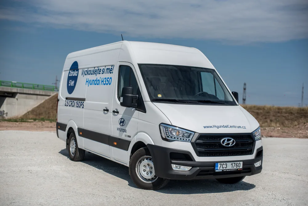 Ideální parťák pro podnikání i volný čas. Tak by se dal popsat Hyundai H350.
