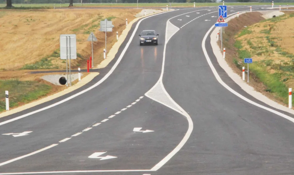 Obchvat Němčic je otevřený. Vyšel na 46 milionů korun