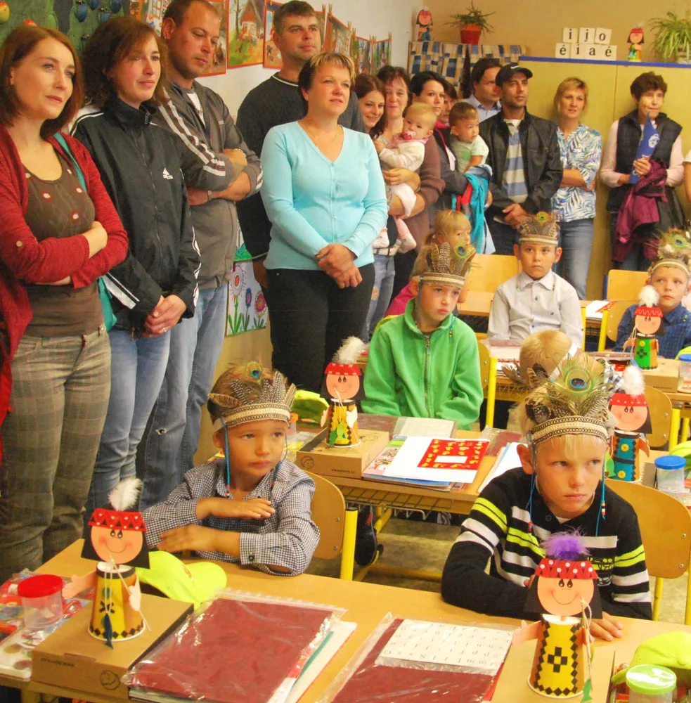 Zahájení školního roku v Základní škole Chyšky.