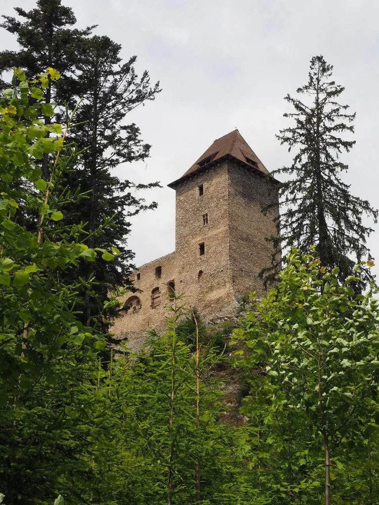 Hrad Kašperk.