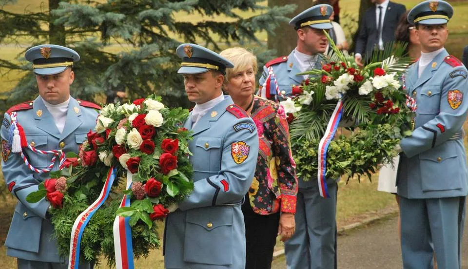 Pietní akt připomněl sedmdesát let od úmrtí druhého československého prezidenta. Benešova vila je otevřena až do října.