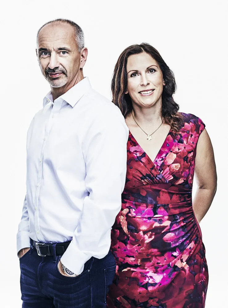 Martin Kuba a Dagmar Škodová Parmová.