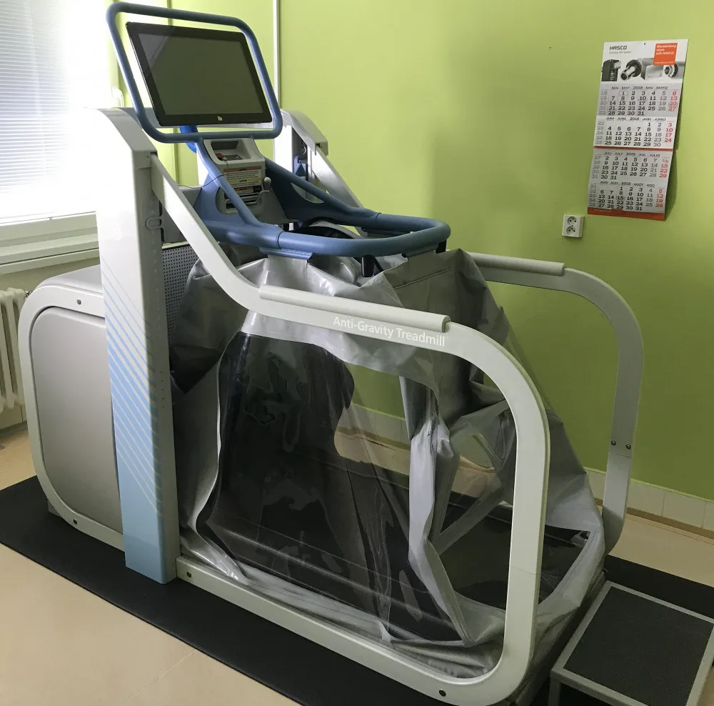 Antigravitační rehabilitační chodník