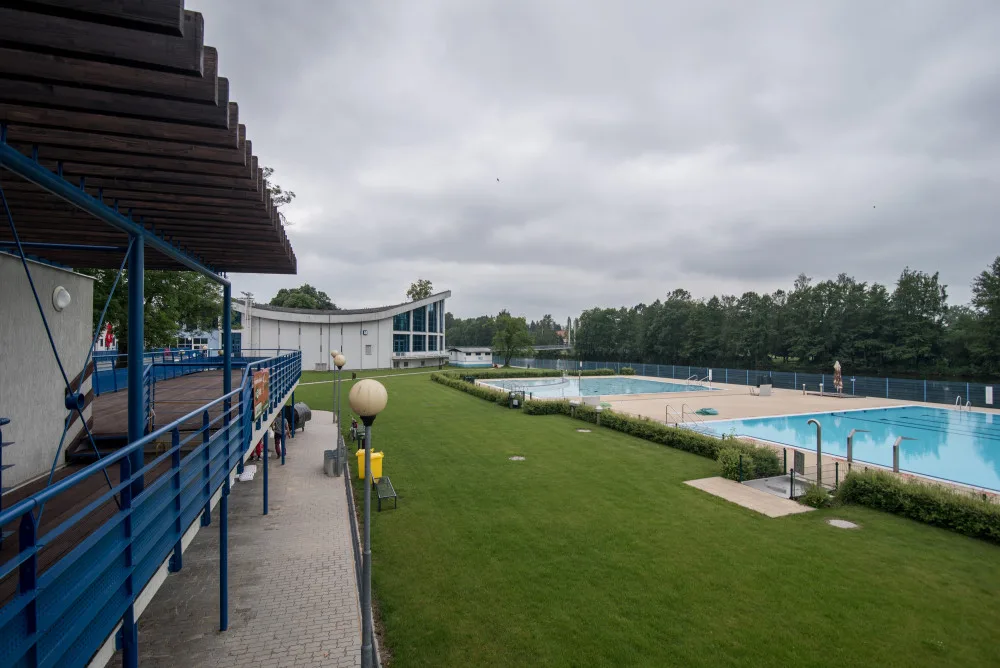 Českoobudějovická letní plovárna.