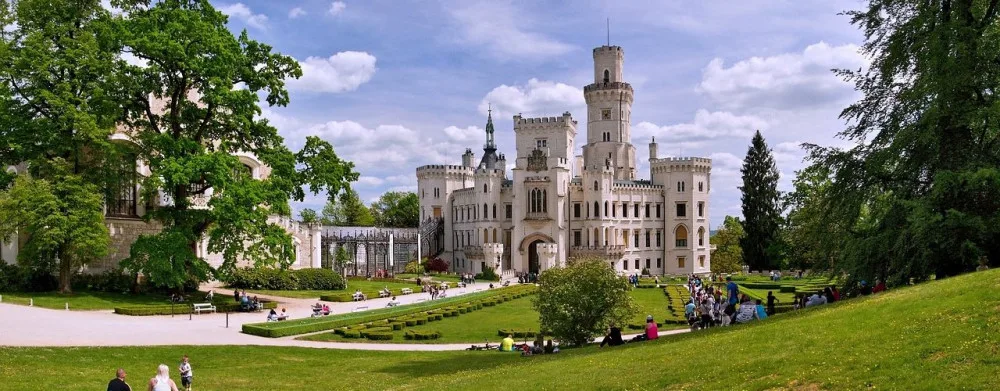 Zámek Hluboká nad Vltavou.
