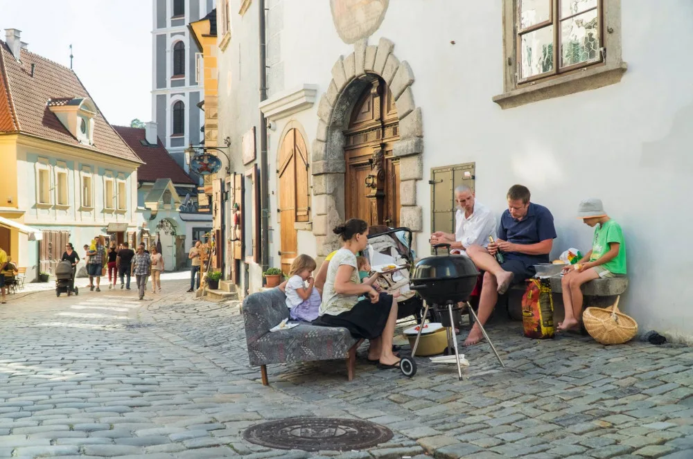 Projekt Unes-co v Českém Krumlově.
