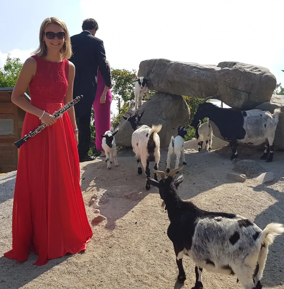 Jihočeská filharmonie natočila klip v Jihočeské zoo Hluboká nad Vltavou.