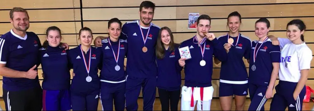Závodníci z TJ Karate získali v Chorvatsku dvanáct medailí.