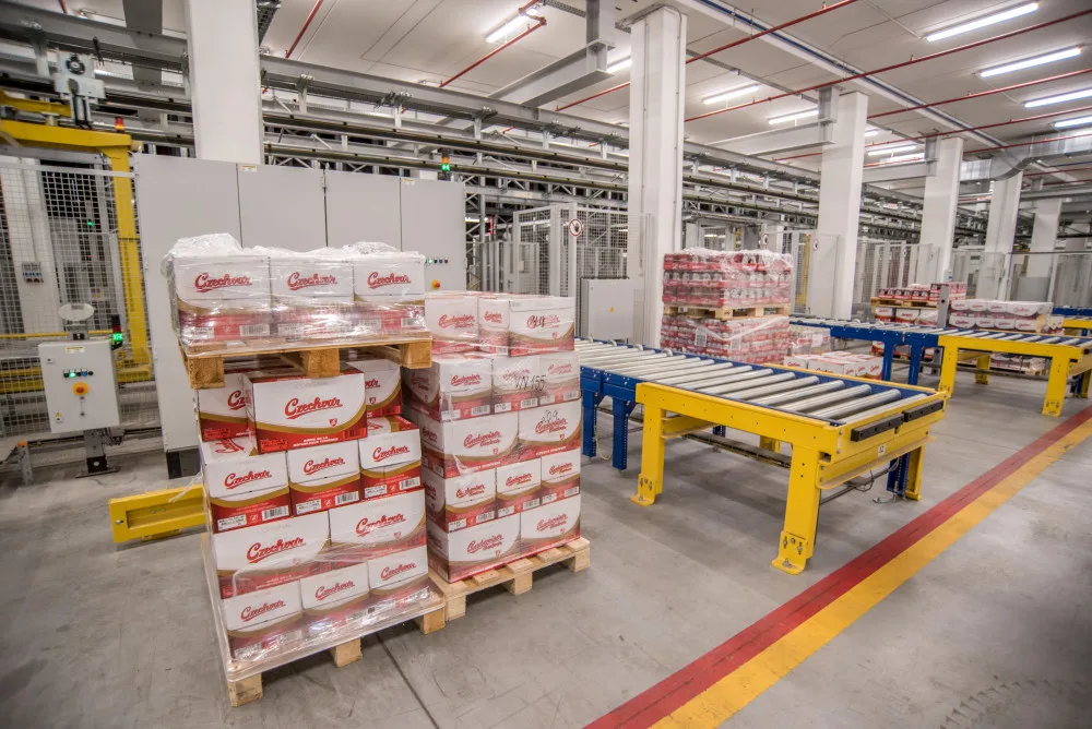 Slavnostní otevření nového logistického ventra Budějovického Budvaru.
