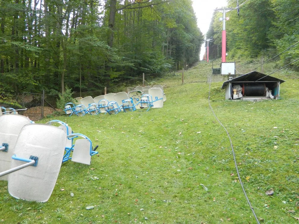 Výměna lana.