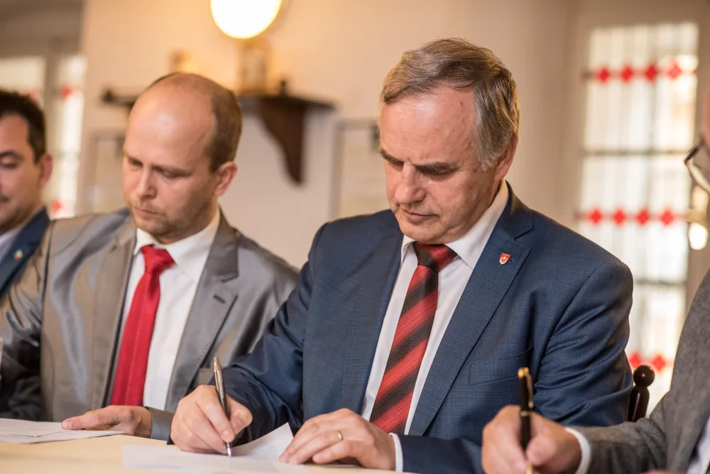Tomáš Bouzek a František Konečný.