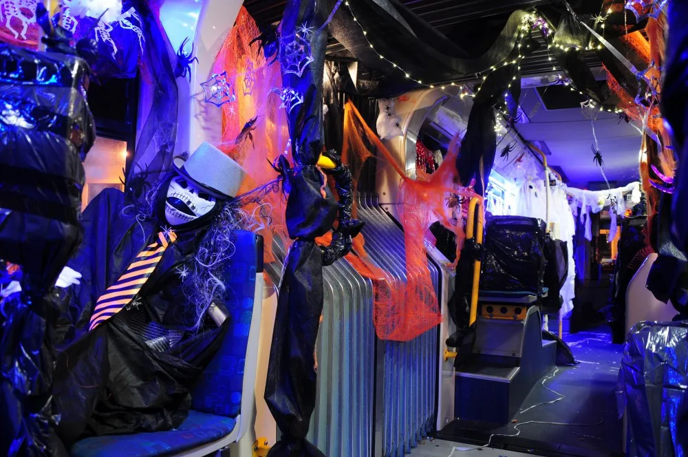 Budějovicemi projede halloweenský autobus. Nejlepší maska vyhraje tablet