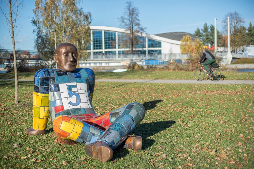 U Sportovky nově odpočívají pestrobarevní sportovci