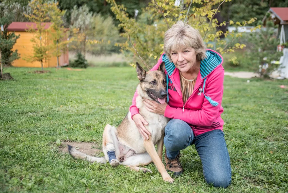 Iva Volková se svojí svěřenkyní