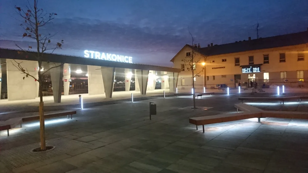 Nový autobusový terminál ve Strakonicích