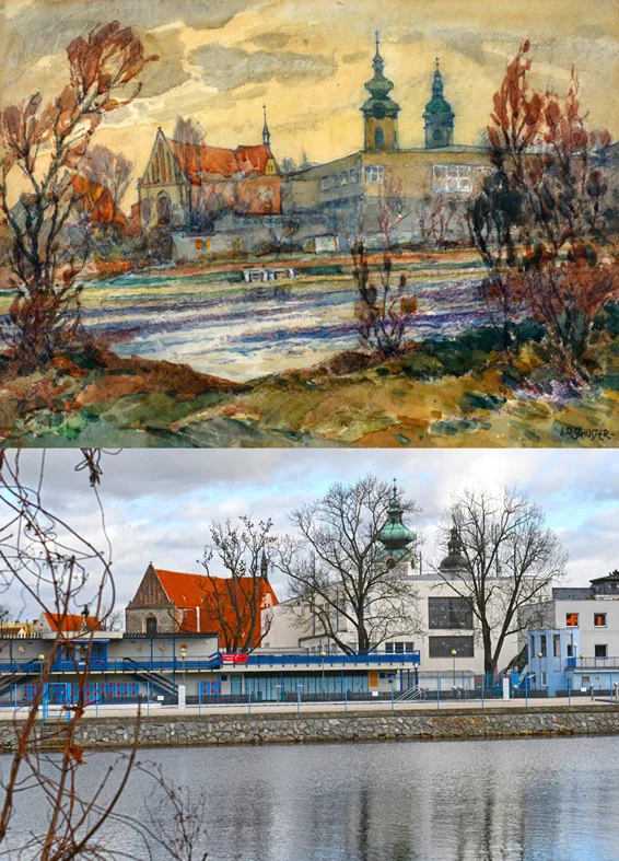 České Budějovice objektivem Milana Bindera a perem Martina Maršíka