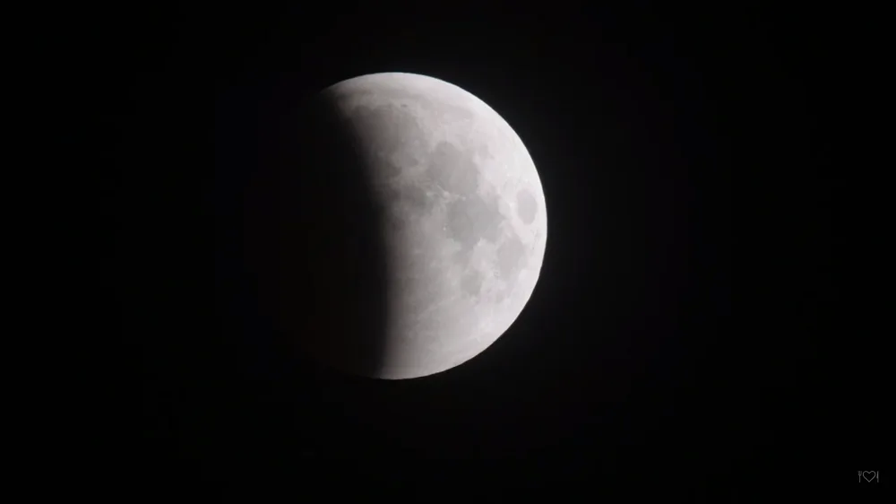 Zatmění Měsíce.