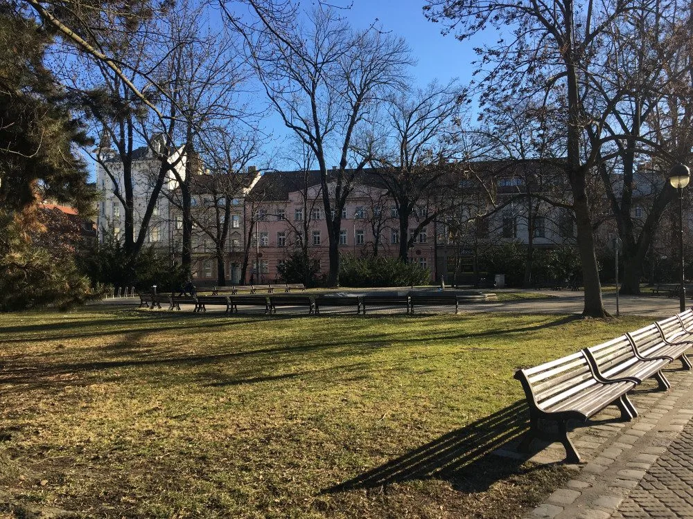 Budějcký park Na Sadech