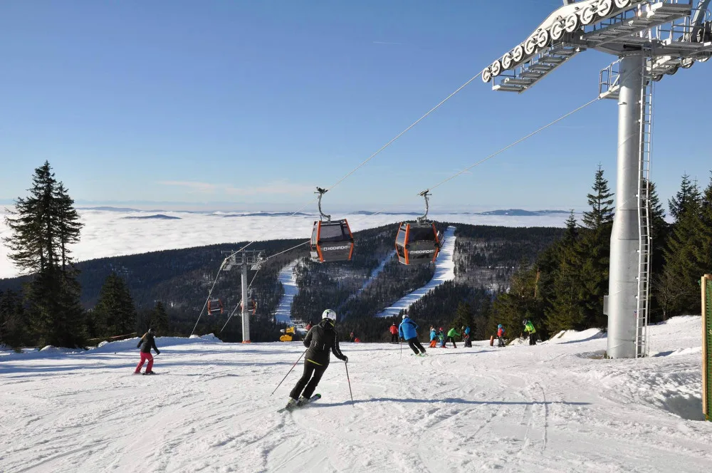 Jarní lyžování na Hochfichtu