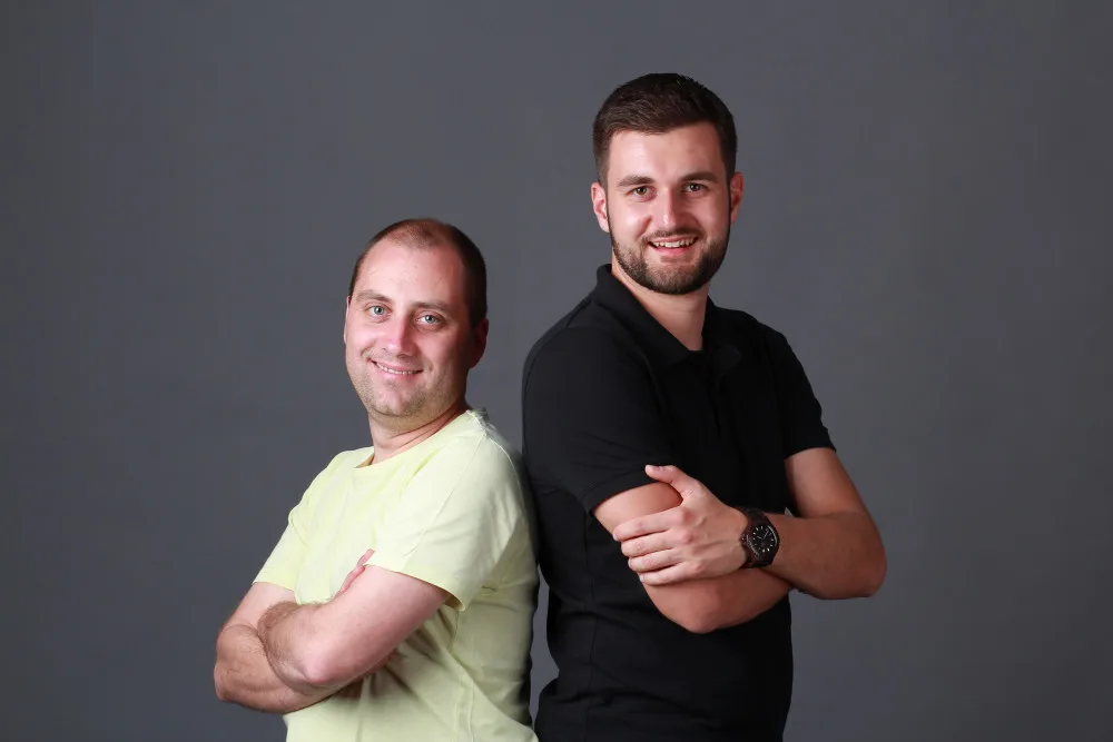 Matyáš Palkovič a Milan Džuba