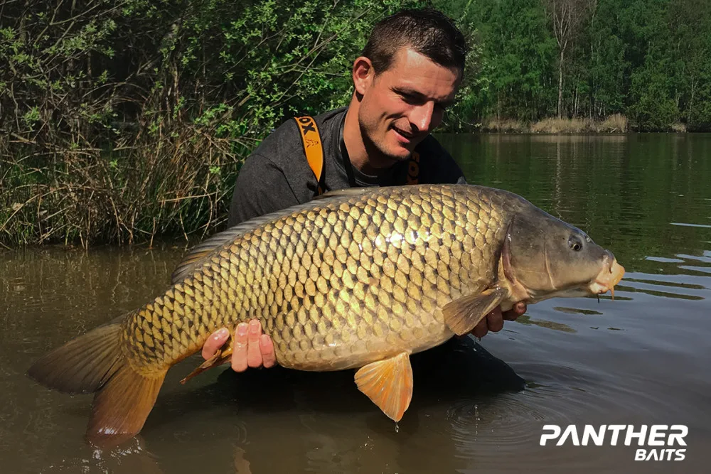 Boilies od Panther Baits si oblíbili i hokejisté Václav Nedorost a Miloslav Čermák