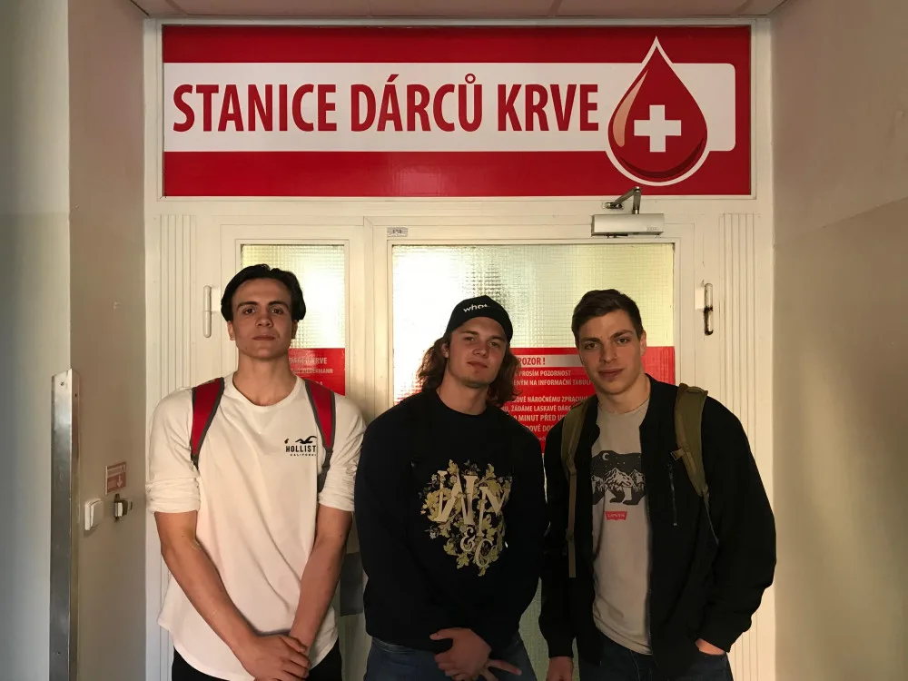 Studentské krvebraní přilákalo za tři hodiny 14 nových dárců