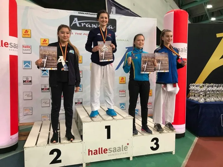 Adéla Průchová 1. místo Arawaza cup