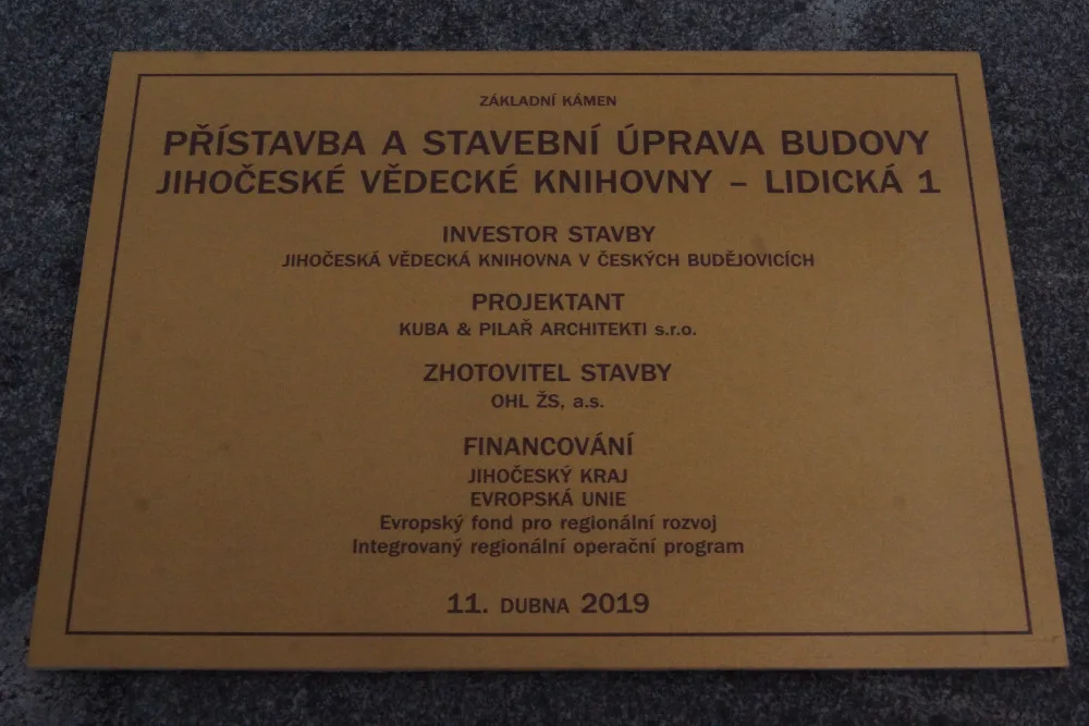 Začala rekonstrukce knihovny. Nová budova vyjde na 166 milionů korun