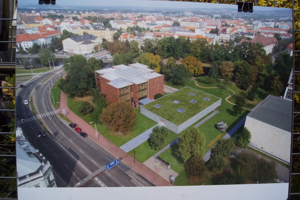 Začala rekonstrukce knihovny. Nová budova vyjde na 166 milionů korun