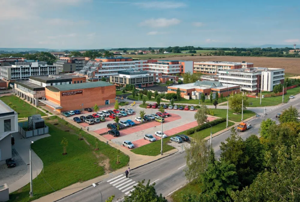 Současný areál Biologického centra Akademie věd České republiky