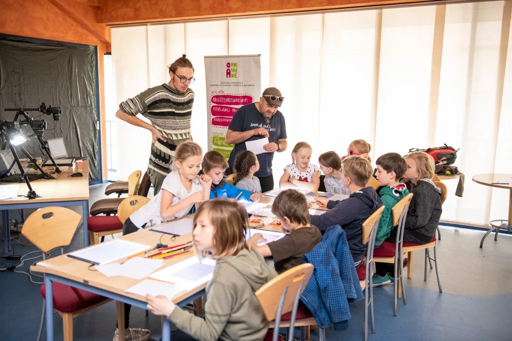 Žáci soukromé školy Viva Bambini tvořili vlastní animované filmy