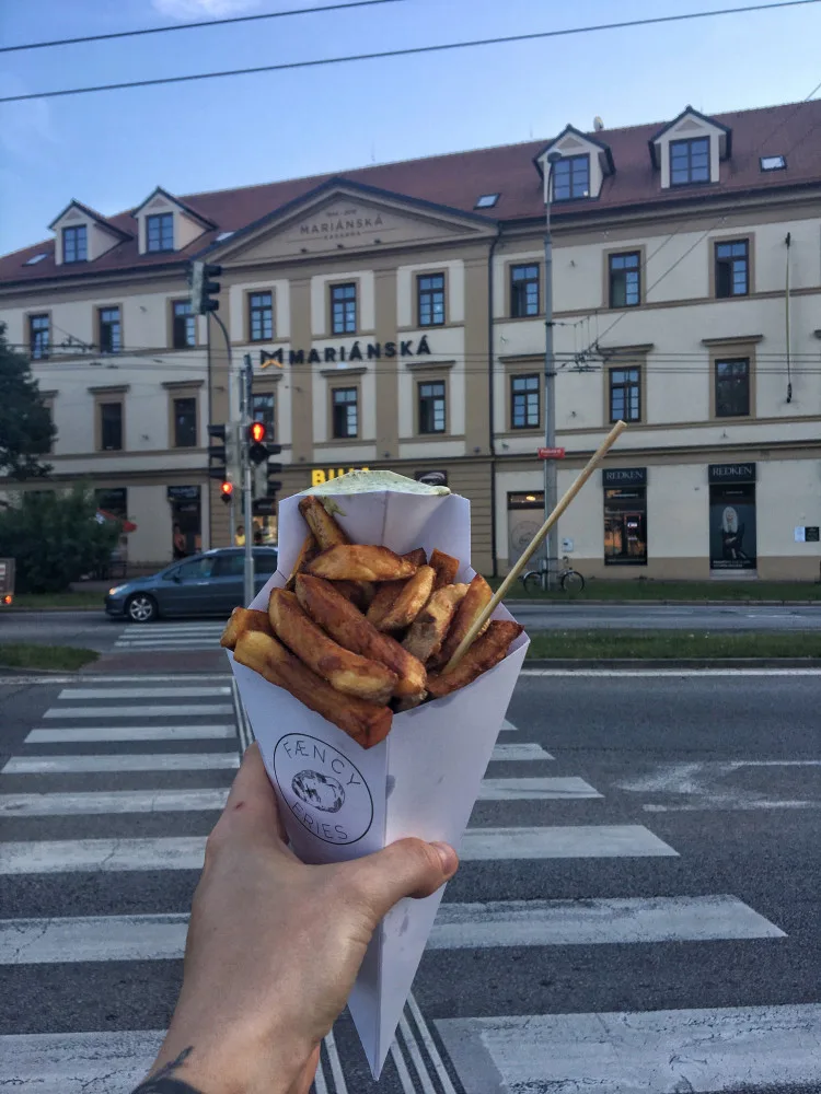 Hranolky, které v Budějcích chyběly. Znáte Faency Fries?
