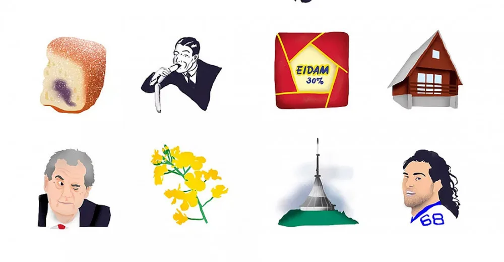 Jedinečné emotikony, který jsou jako dělané na míru Čechům.
