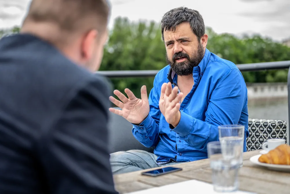 Okamurovi bych pomočil hrob, Soukup je narcista v nejextrémnější podobě, říká řeporyjský starosta Pavel Novotný