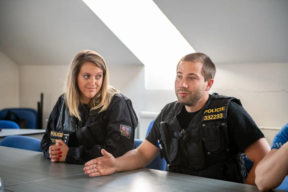Kristýna Viehmannová a Jiří Pleskač.
