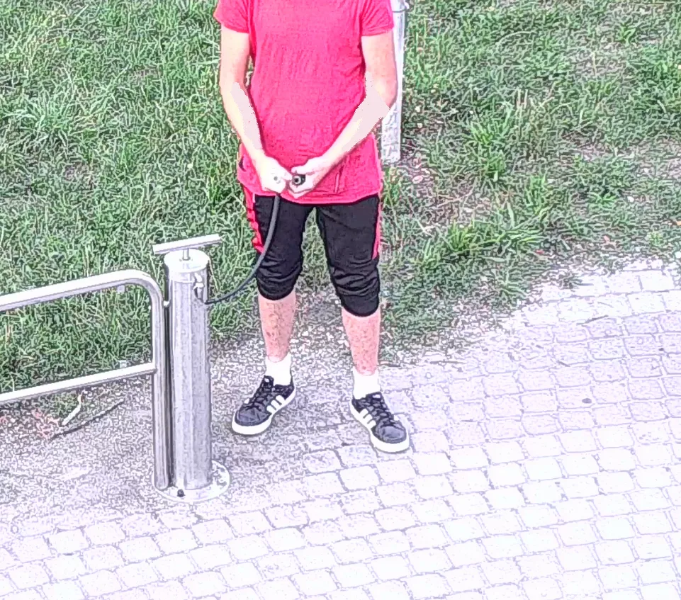 Záběr z bezpečnostní kamery