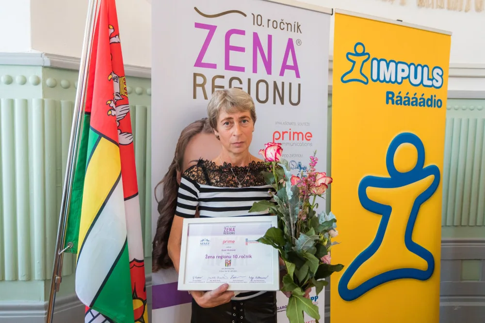 Ženou regionu se stala Ilona Vintrová