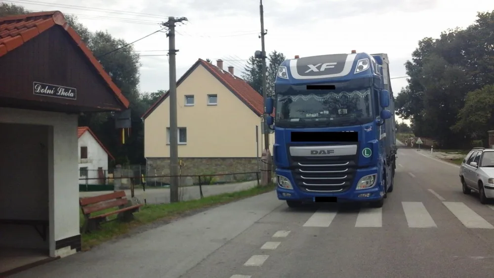 Kamion řídil muž pod vlivem alkoholu.