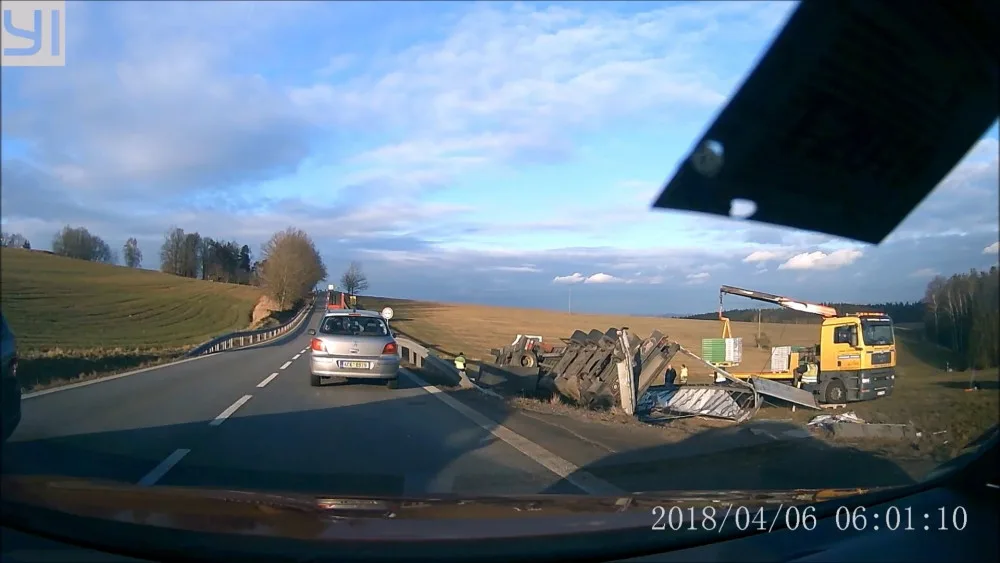 vyprosteni kamionu