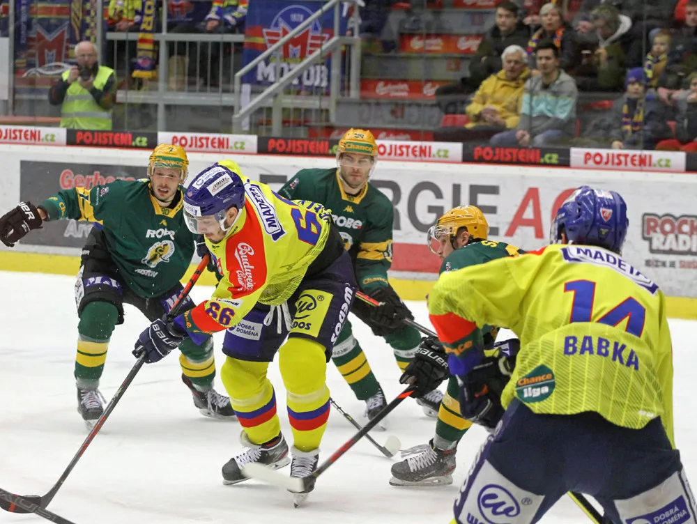 ČEZ Motor České Budějovice - VHK ROBE Vsetín