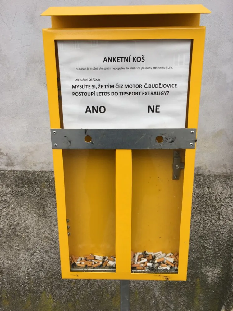 Anketní idopadkové koše