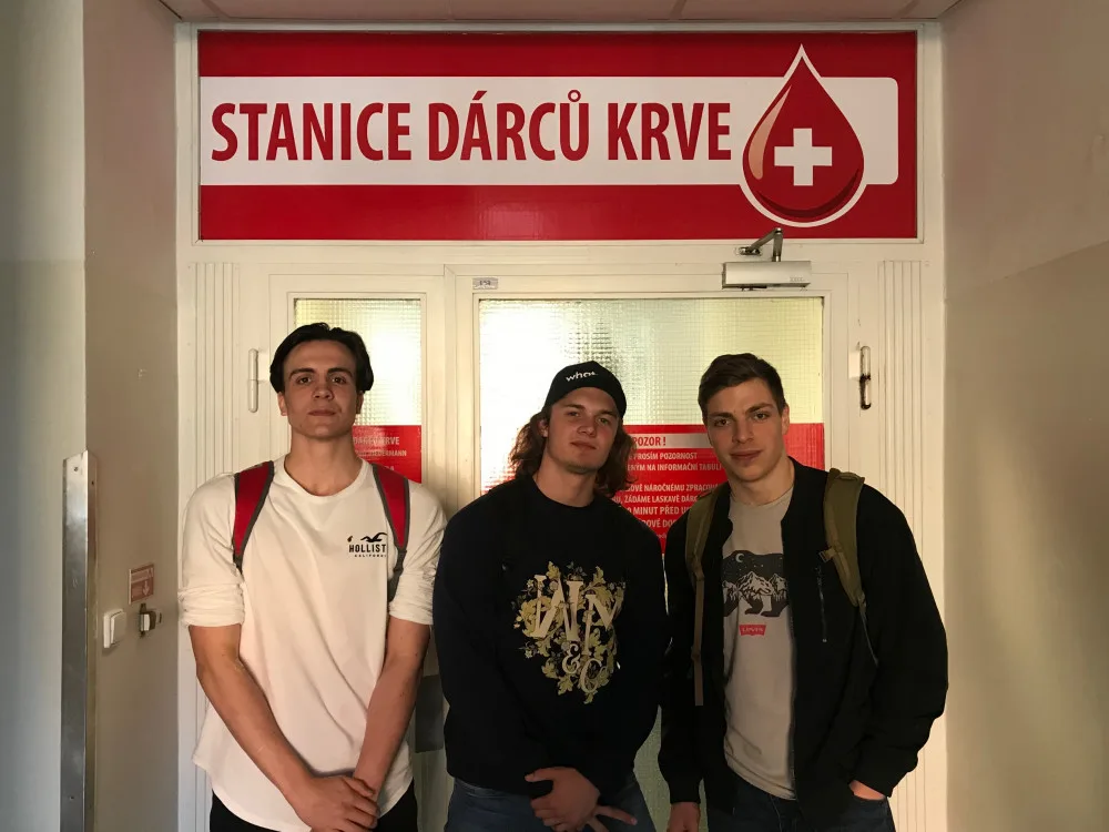 Sedmý ročník studentského krvebraní.