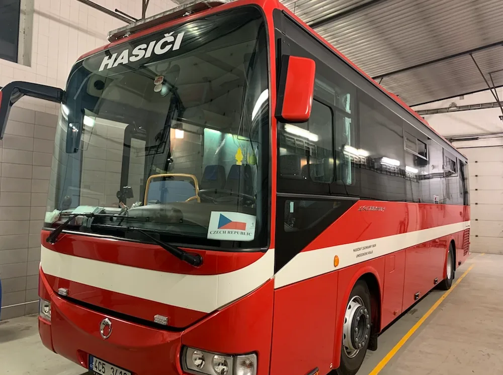 Hasiči vypravují pro Čechy v zahraničí speciální autobus