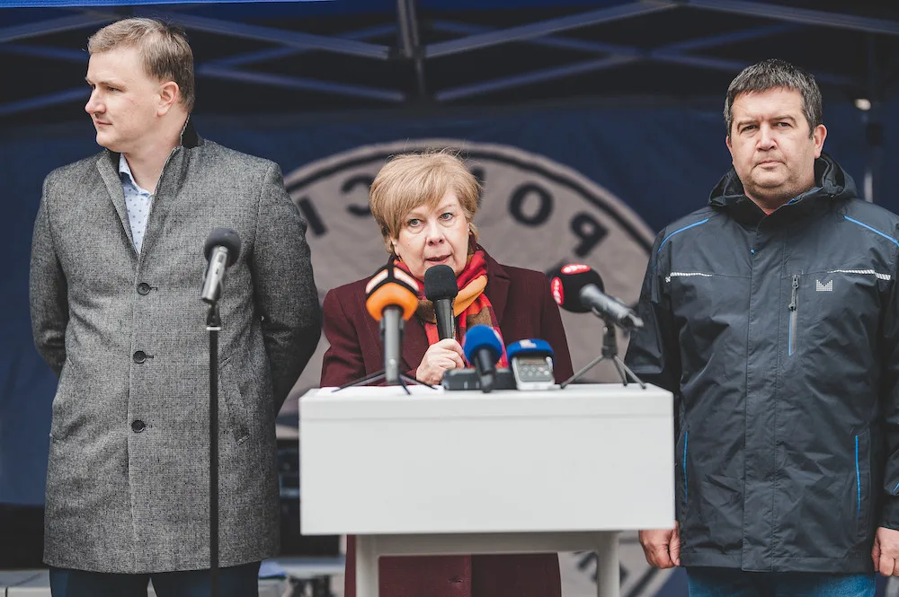 Hejtmanka Jihočeského kraje Ivana Stráská