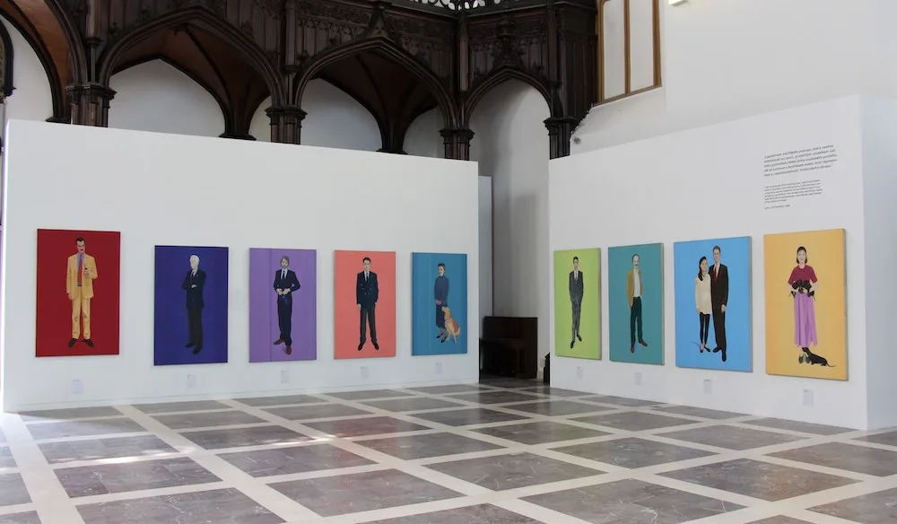 Kurátor Martin Dostál: Těší mě, že jsem mohl udělat výstavu Tomáše Císařovského ve slavné Zámecké jízdárně Alšovy jihočeské galerie