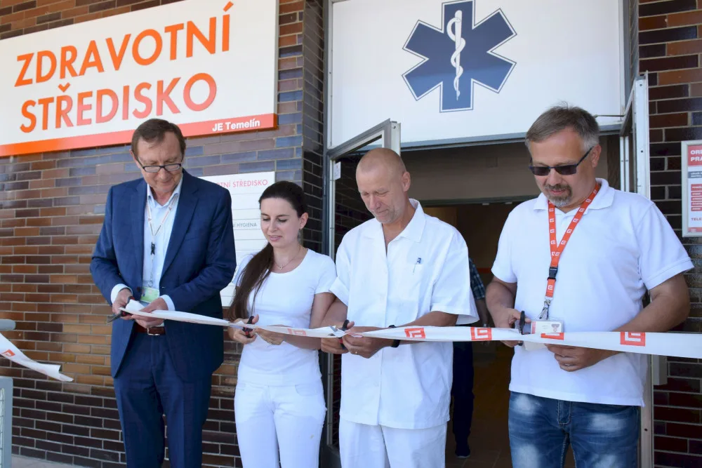 Temelín zpřístupnil lékařskou a zubařskou péči i lidem z okolí. Současně posílil ochranu proti virovým onemocněním