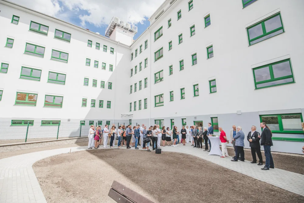 Budějcká nemocnice slavnostně otevřela pavilon I, přestavba stála 125 milionů korun